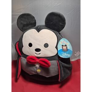 💥 NWT Disney Mickey Mouse Squishmallow 16” Vampire Plush - Halloween 2021